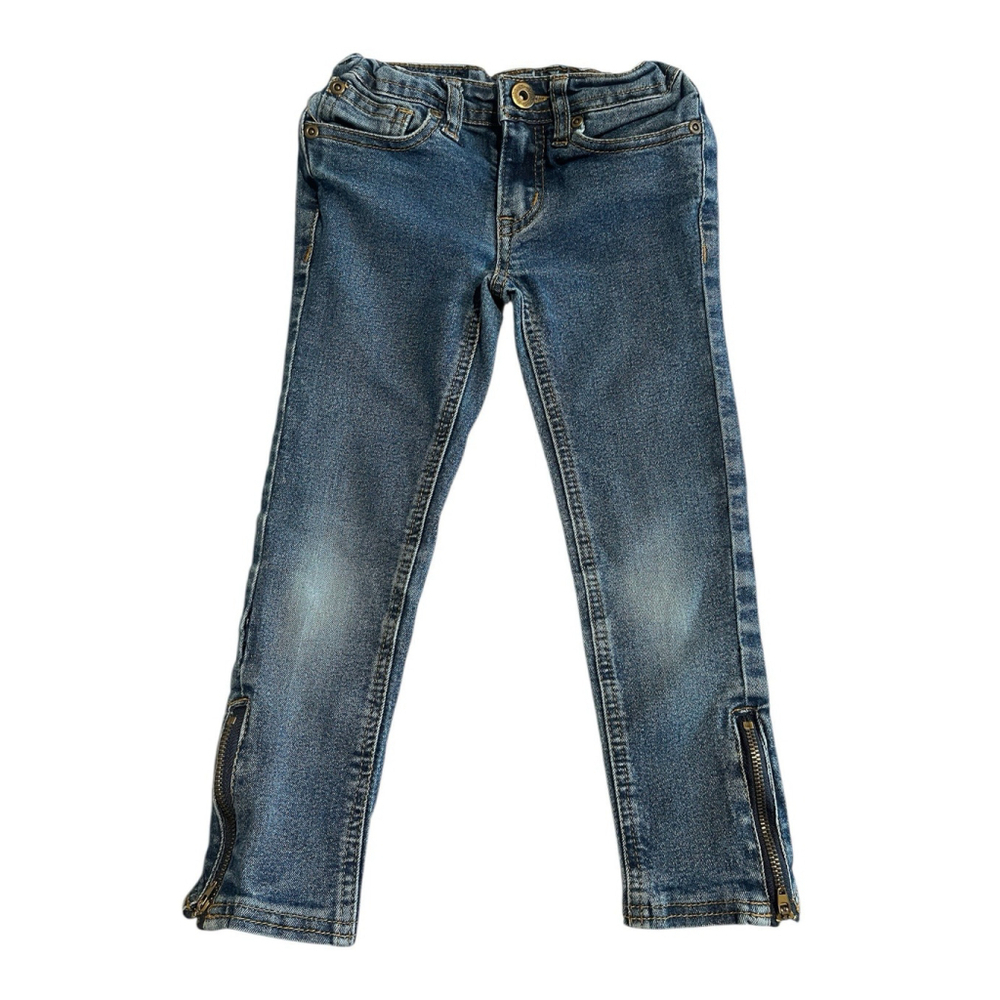 Dollhouse Denim Jeans Girls Size 4 Blue Stretch Ankle Pants